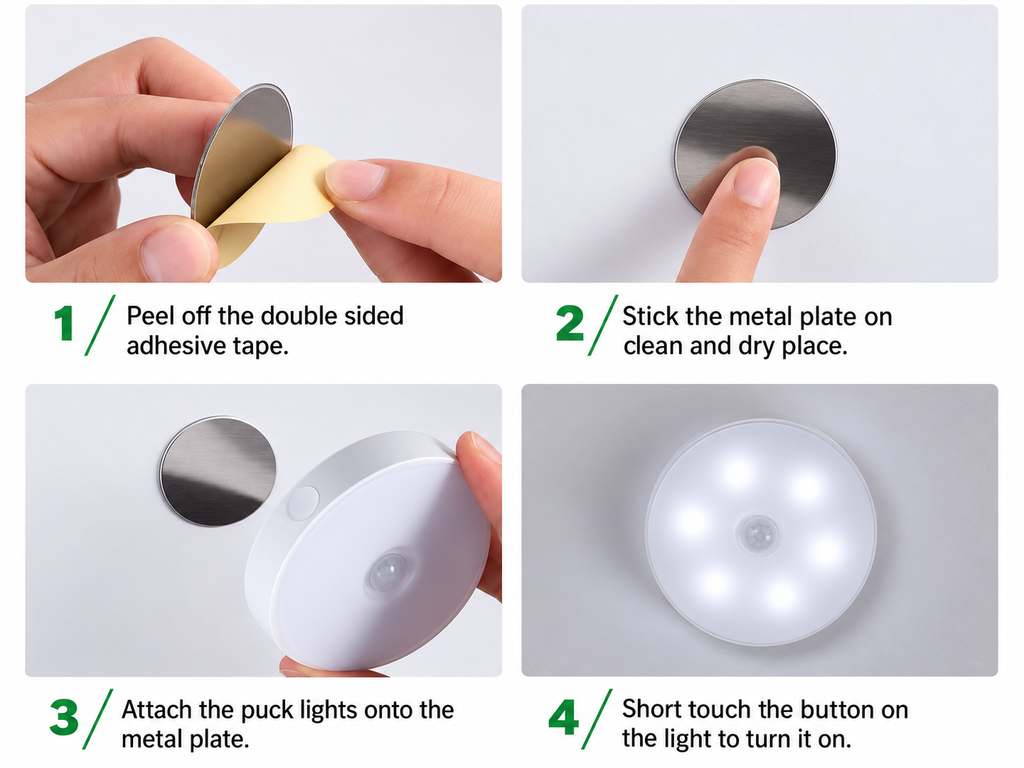 Glow Up Light ✨ Motion Sensor Night Light